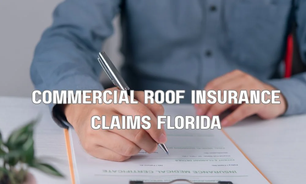 Commercial roof insurance claim assistance with professional damage assessment and documentation in Florida