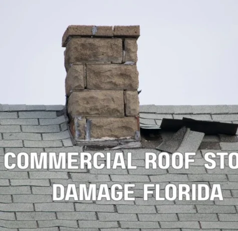 How to document commercial roof storm damage for an insurance claim in Florida