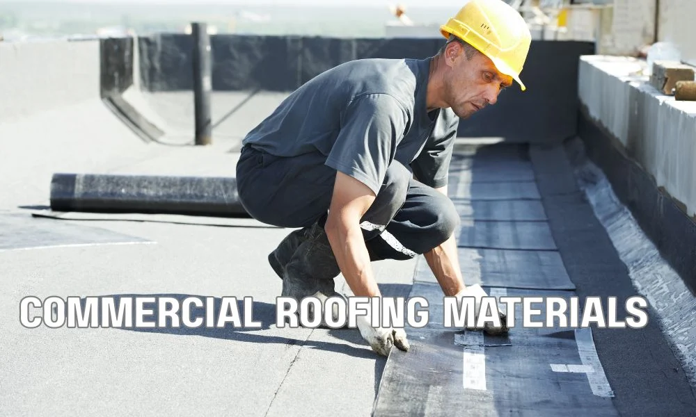 Comparison chart showing Polyiso, EPS, XPS, and Mineral Wool commercial roof insulation with R-values, advantages, disadvantages, and recommended applications.