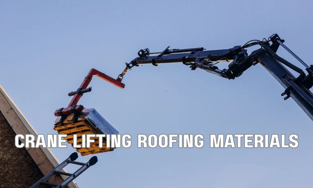 Healthcare facility roof replacement project with contractors coordinating phased roofing work, safety barriers, and material staging to minimize disruption to hospital operations and patient care.
