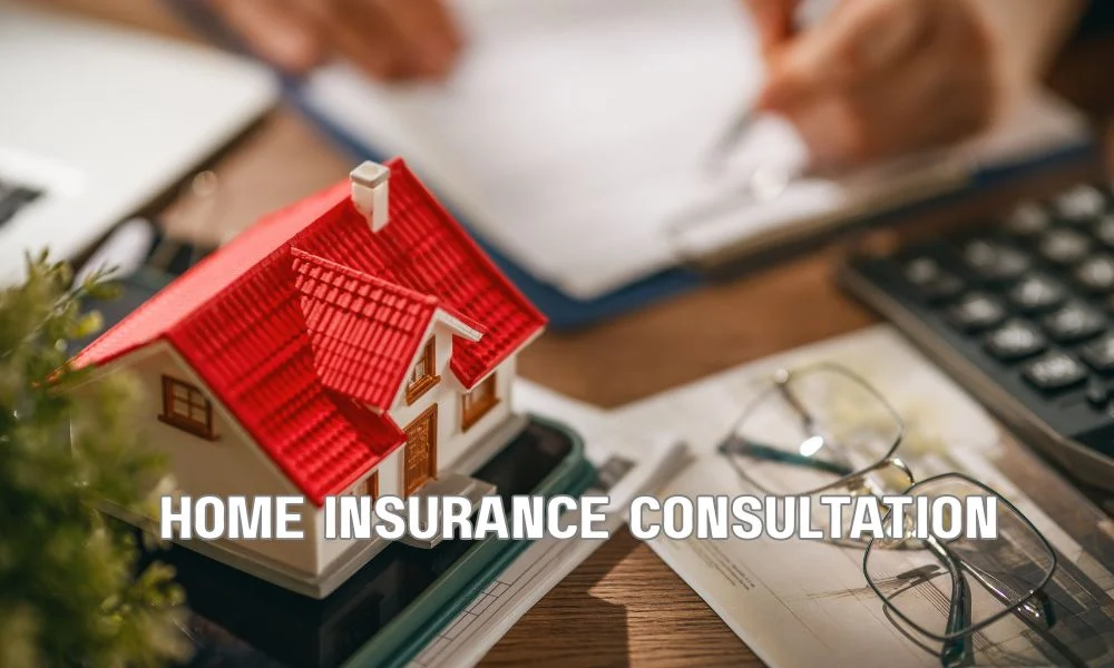Homeowners reviewing multiple home insurance quotes with an independent insurance agent while comparing coverage options, deductibles, and roof protection policies for the best value.