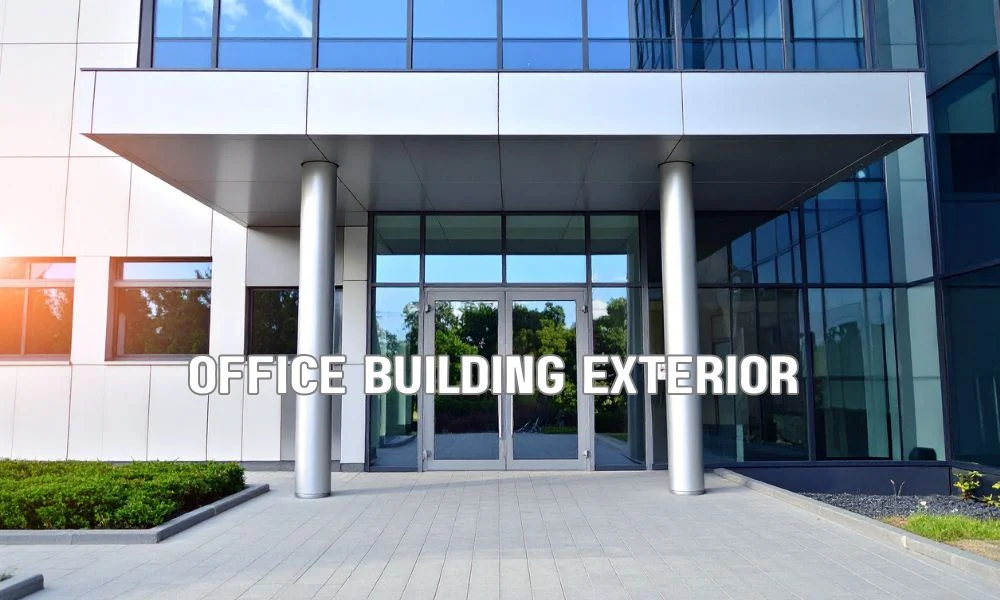 Commercial building with a durable, well-maintained roof symbolizing property value, tenant satisfaction, and long-term investment protection.