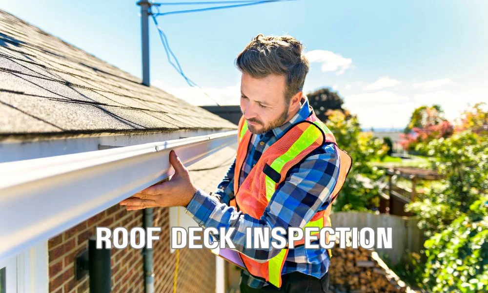 Florida commercial roofing contractor inspecting an aging flat roof to determine whether a roof recover or full tear-off meets Florida building code requirements. Structural assessment of roofing layers, membrane condition, and roof deck before replacement.