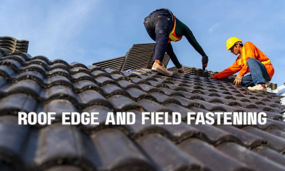 Florida commercial roofing fastening patterns for wind uplift resistance and building code compliance