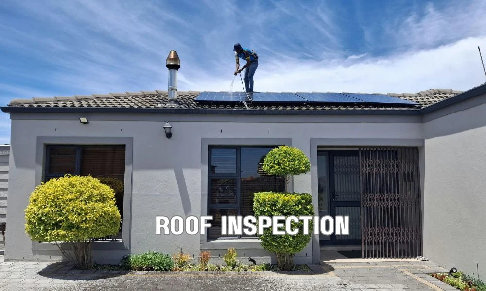 Improperly installed secondary water barrier on a Florida roof allowing water intrusion and moisture damage during a severe storm.