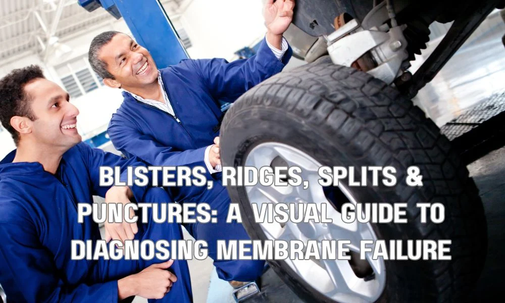 Blisters, Ridges, Splits & Punctures: A Visual Guide to Diagnosing Membrane Failure