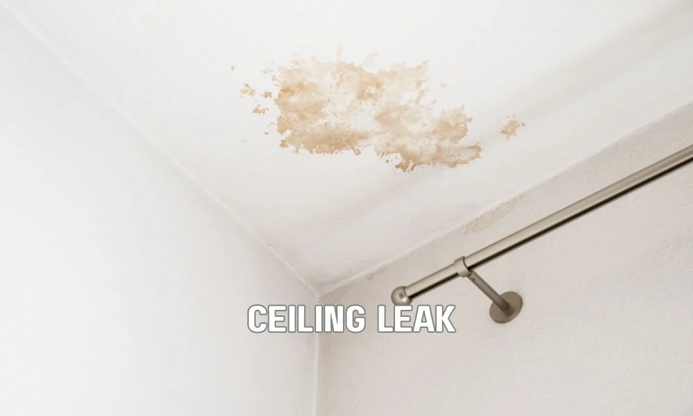 Commercial roofing inspector identifying a hidden roof leak causing water damage, saturated insulation, mold growth, structural deterioration, and interior building damage in a commercial facility.