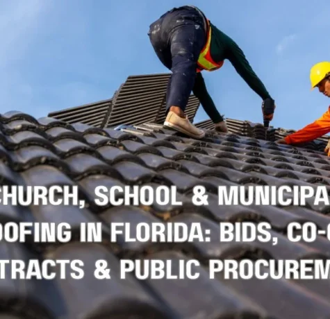 Church, School & Municipal Roofing in Florida: Bids, Co-Op Contracts & Public Procurement