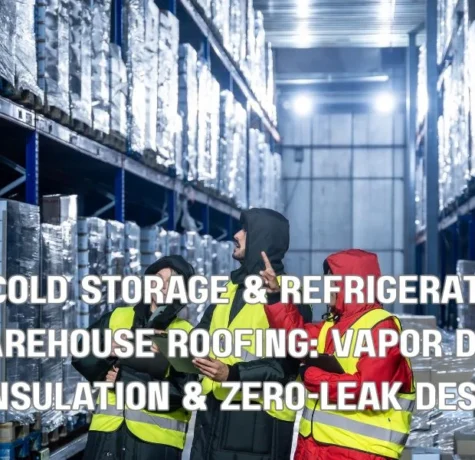 Cold Storage & Refrigerated Warehouse Roofing: Vapor Drive, Insulation & Zero-Leak Design