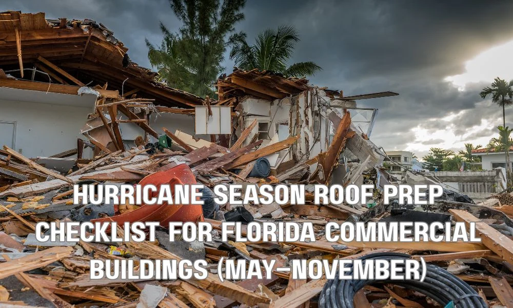 Hurricane Season Roof Prep Checklist for Florida Commercial Buildings (May–November)