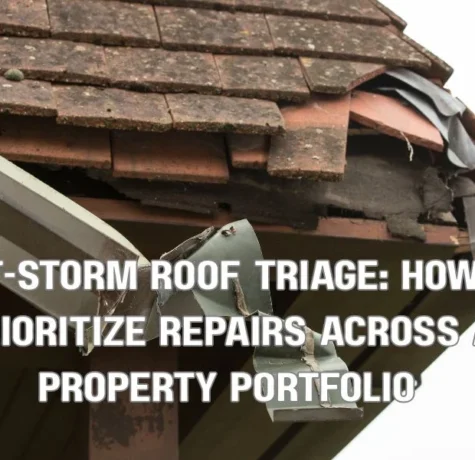 Post-Storm Roof Triage: How to Prioritize Repairs Across a Property Portfolio