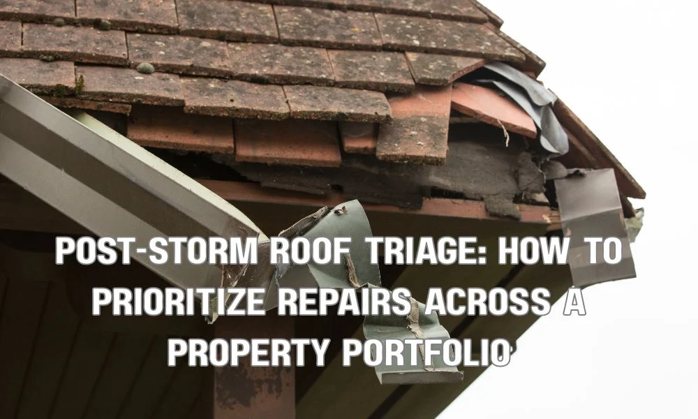 Post-Storm Roof Triage: How to Prioritize Repairs Across a Property Portfolio