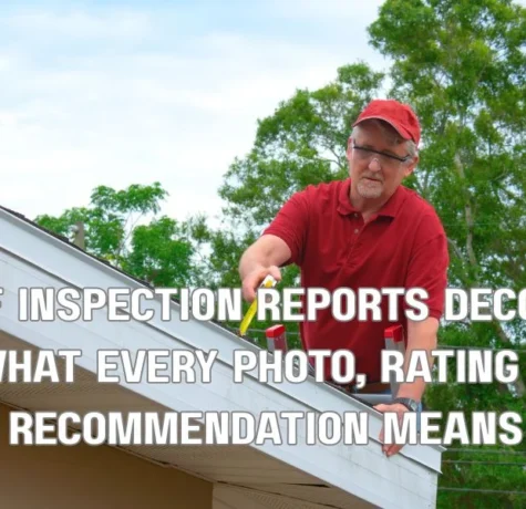 Roof Inspection Reports Decoded: What Every Photo, Rating & Recommendation Means